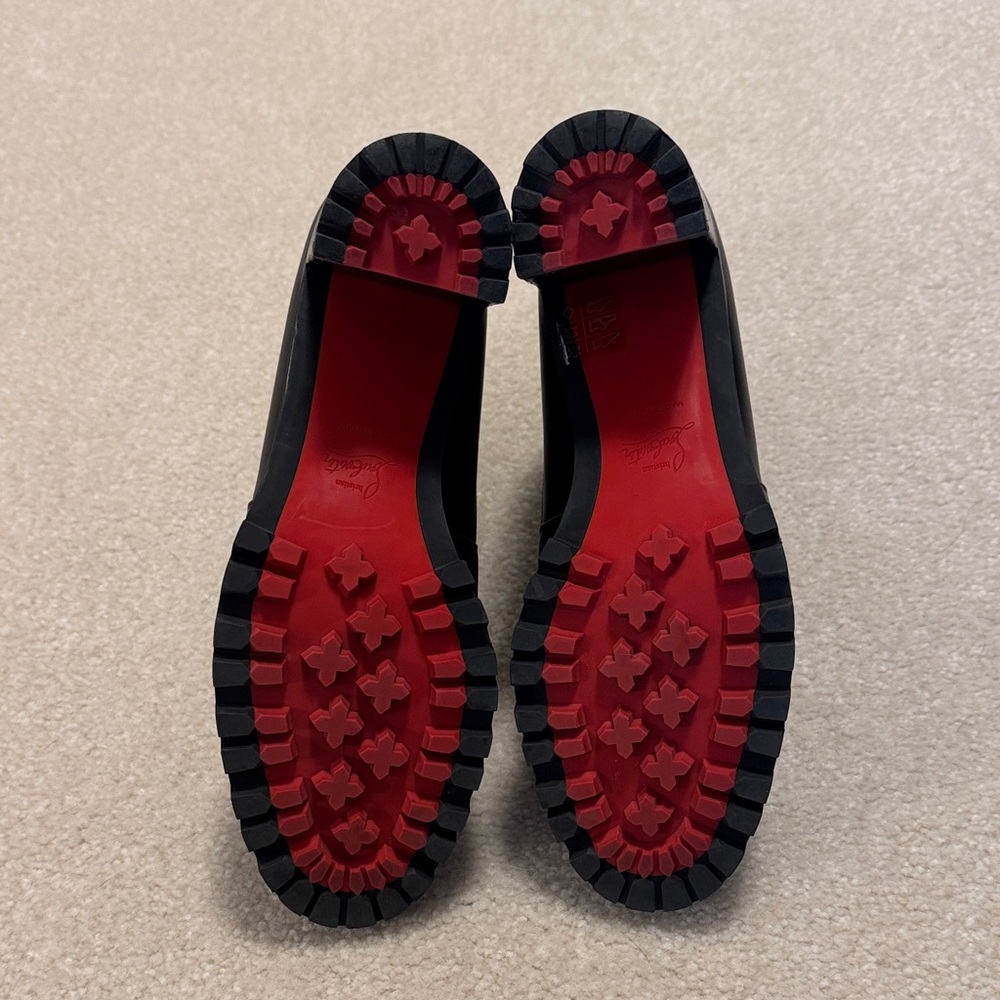 Christian Louboutin Marcharoche 70 mm Black Ankle Boots - Picture 4 of 8